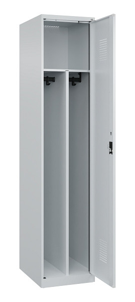 C+P Spind Evolo PLUS, 1 Abteil, 1850x400x500mm, 7035/7035, Verschluss Zylinderschloss, 049000-12F S10040