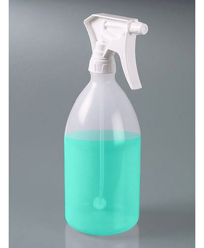 DENIOS Sprühflaschen aus LDPE, mit Handpumpe, 1000 ml, VE: 5 Stück, 281810