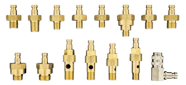 Busching Turbo-Öldruckadapter-Set 15-teilig, 100920