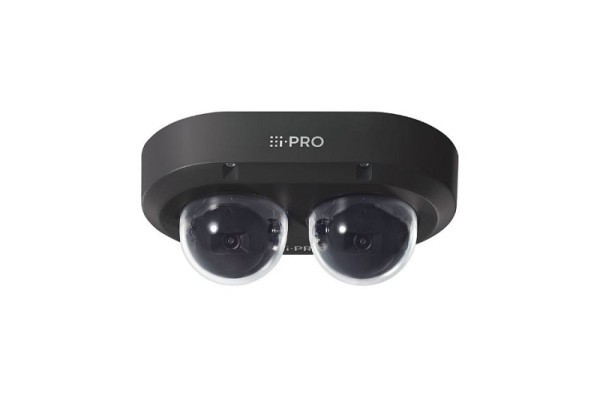 i-Pro Netzwerk Multisensor Kamera S-Serie, 2x8MP@15fps, 3,1mm AI, IK10, IP66/IP67, out,black, WV-S85702-F3L1