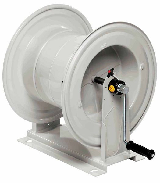 Ebinger Schlauchaufroller HM 710, Schlauch max. 85m - 20mm AD, Gehäuse Stahl, 20bar/ 90°C (Wasser-Druckluft), 8.710.100