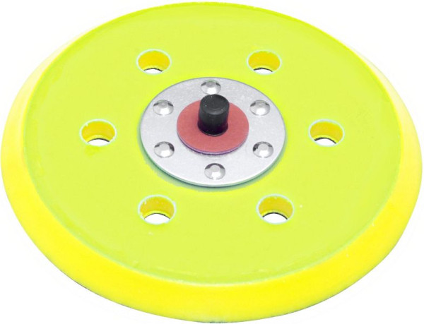 Hazet Schleifteller, Mittlere Härte, Klettaufnahme, Ø 150 mm mit 5 / 16 " Gewindeaufnahme, Netto-Gewicht: 0.11 kg, 9033-010