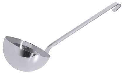 Contacto Schöpfkelle 20 cm mit angesetztem Stiel, 920/200