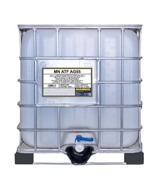 MANNOL Getriebeöl 8212 ATF AG 55, VE: 1000 l, MN8212-IBC