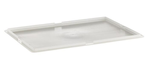 APS Deckel zu Pizzaballenbehälter, 60 x 40 cm, Höhe: 1 cm, Polyethylen, weiß, 82441
