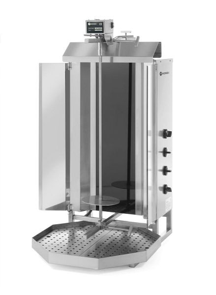 Hendi Kebab-Grill elektrisch, Profi Line 4 Brenner, 226018