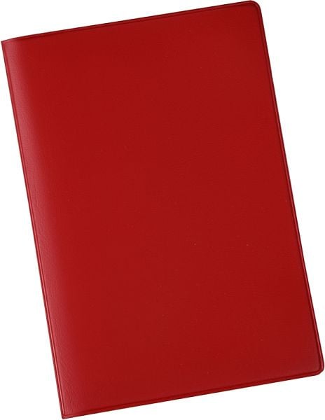 Eichner Führerscheintasche mit zwei Einsteckfächern, ohne Druck, rot, 9218-03123-N