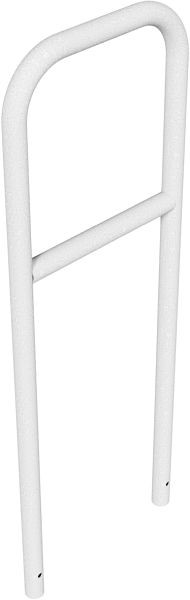 Schake Rohrbügel aus Stahlrohr Ø 48 x 2,5 mm mit Querholm zum Einbetonieren, Gesamtbreite 500 mm, Gesamthöhe 1400 mm, 448_31