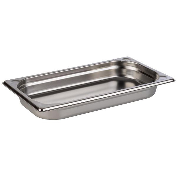 APS GN 1/3 Behälter, 32,5 x 17,6 cm, Tiefe: 40 mm Edelstahl, 1,5 Liter, 81301