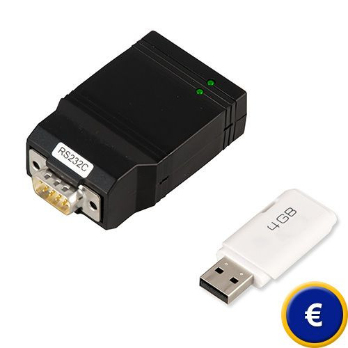 PCE Instruments Datenlogger mit USB Speicheradapter für z. B. Waagen, PCE-USM