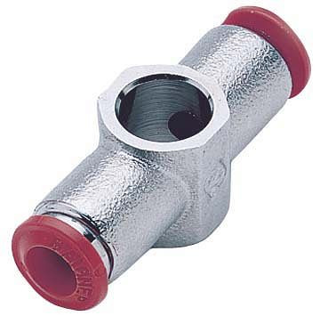 timmer B-TS-6-1/4-MSv, T-Schwenkringstücke für Hohlschrauben, Serie "A-H", Schlauch-Ø: 6 mm, Gewinde: 1/4'', VE: 10 Stück, 03677030